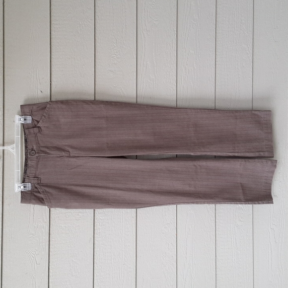 Lee Pants - LEE Comfort Women's Brown Dress Pants